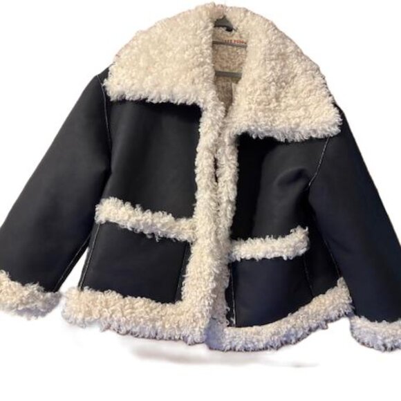 NWT Free People Kiki Sherpa Jacket size Large - Picture 3 of 6